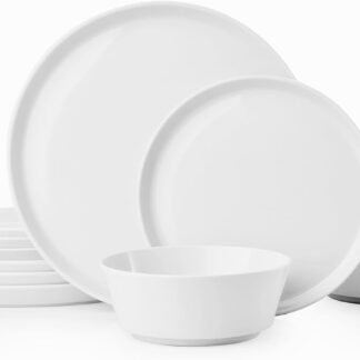Porcelain Dinner Plate Set (4 pieces)