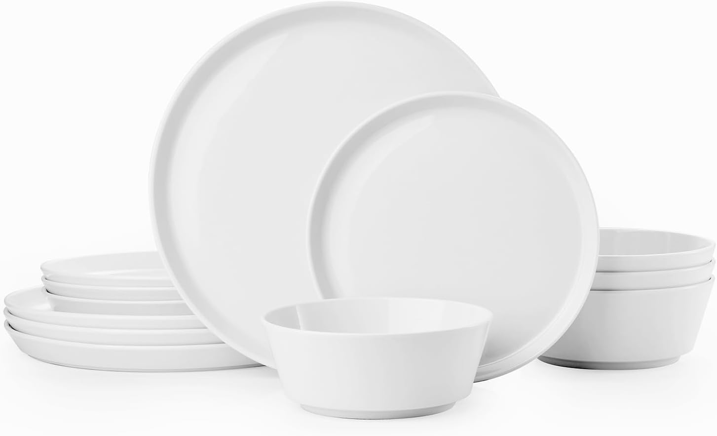 Porcelain Dinner Plate Set (4 pieces)