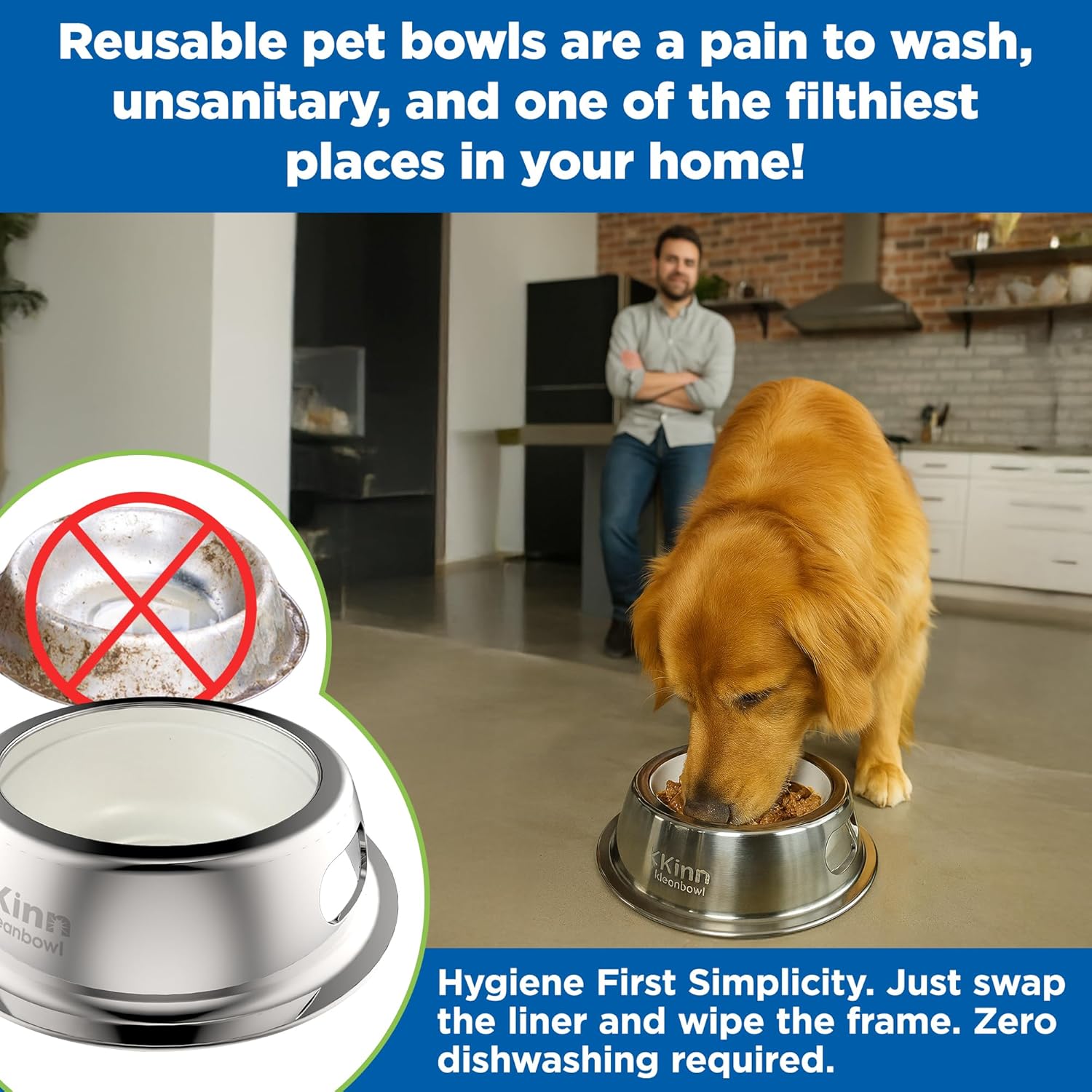 Collapsible Travel Pet Bowl (Set of 2) - Image 2