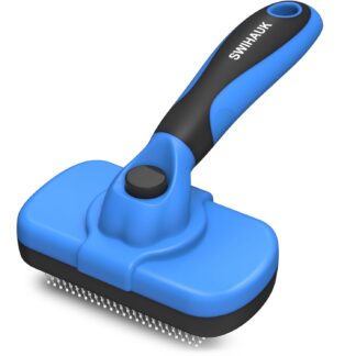 Self-Cleaning Slicker Brush