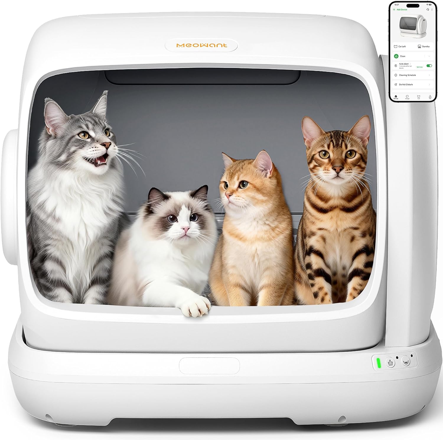 Self-Cleaning Cat Litter Box