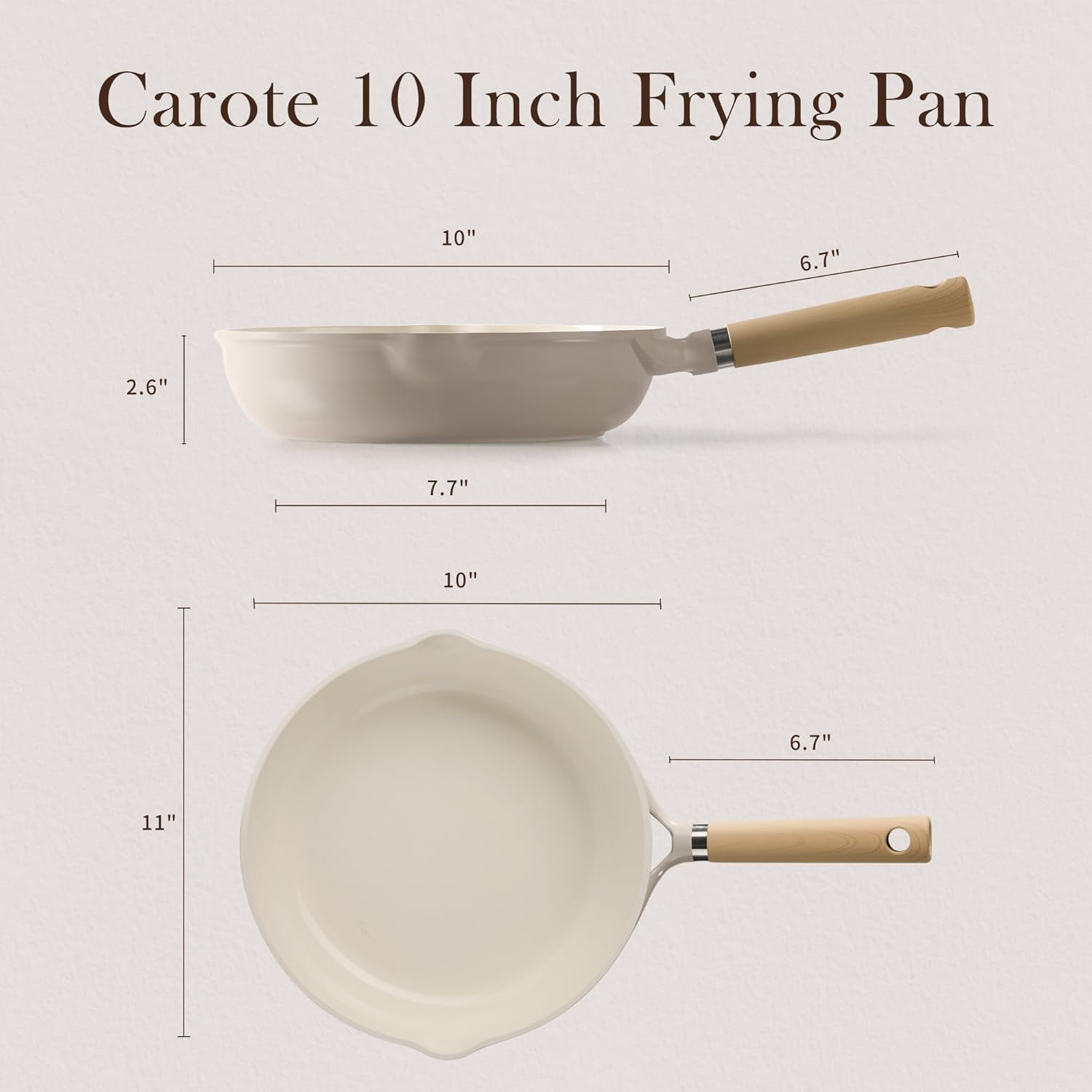 Non-Stick Ceramic Frying Pan (28cm) - Image 3