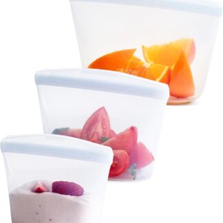 Silicone Food Storage Bags (Set of 4)