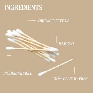 Bamboo Cotton Buds (200 Pack)